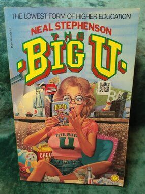 The Big U by Neal Stephenson - First Edition - 1984 - paperback